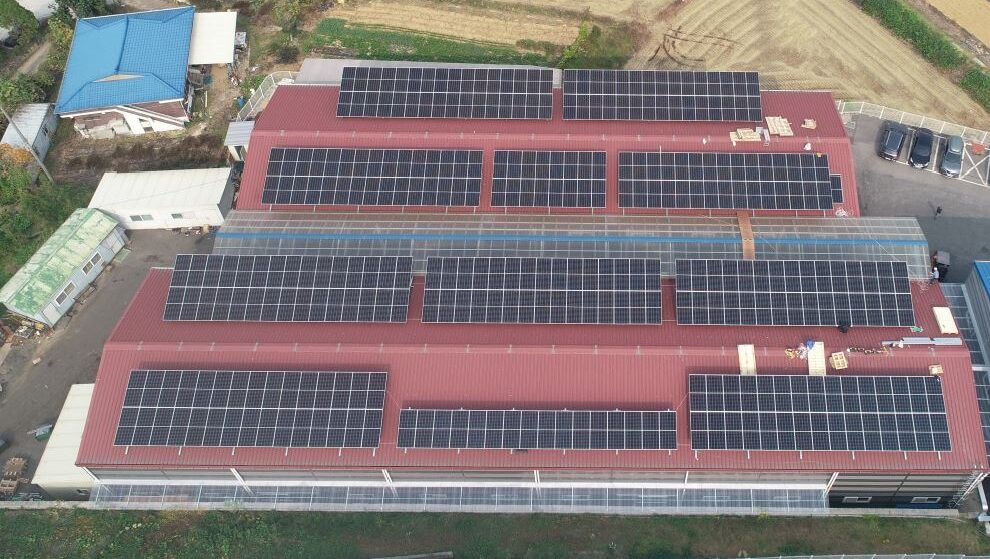 협성산업 태양광발전소 (180kW) (루프탑 태양광) - 솔라플레이 시공실적